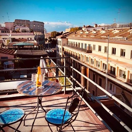Attico Loft & Rooftop Colosseo Рим Екстериор снимка